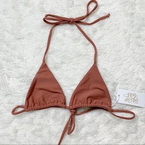 Joues de Sable Alexa Bikini Top in Wild Ginger